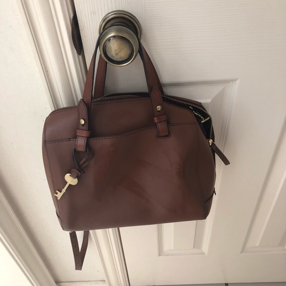 Fossil Handbags - Fossil Brown Leather handbag